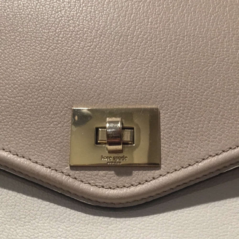 Kate Spade New York Black Leather Tote - Picture 3 of 3